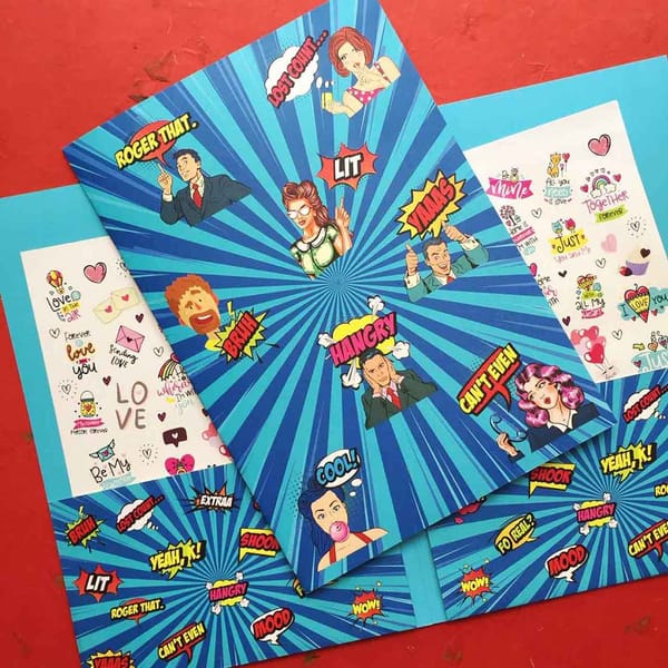 Folder - The Talking Bubble - Single Piece