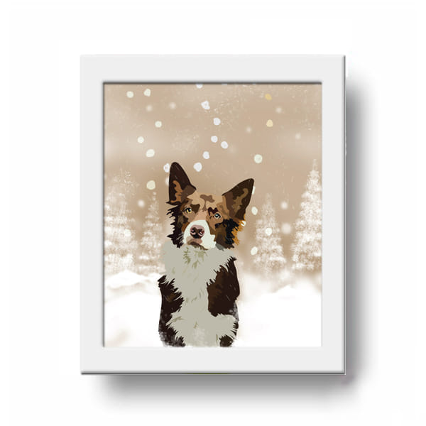 Frame - Snow Pupper