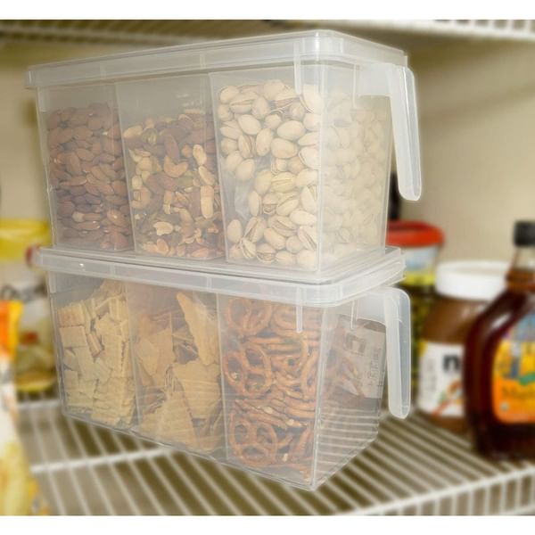 Fridge Organizer With Handle - Single Piece