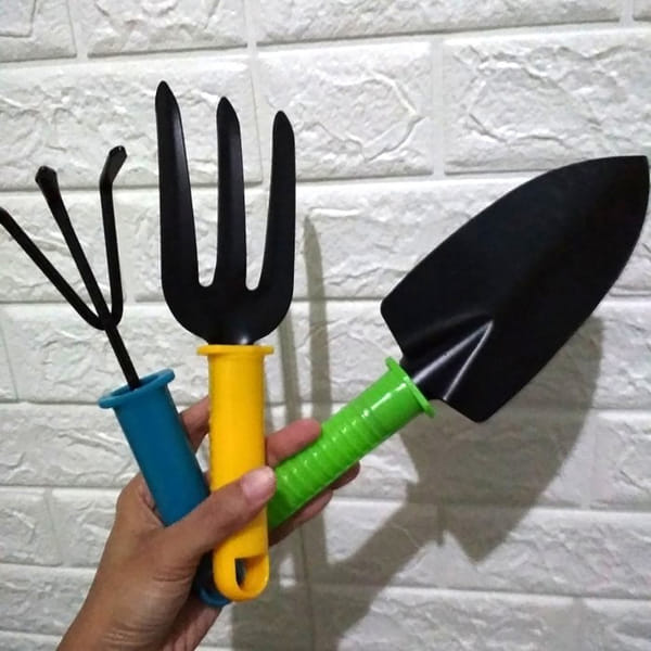 Gardening Tool - Red Yellow Green - Set Of 3