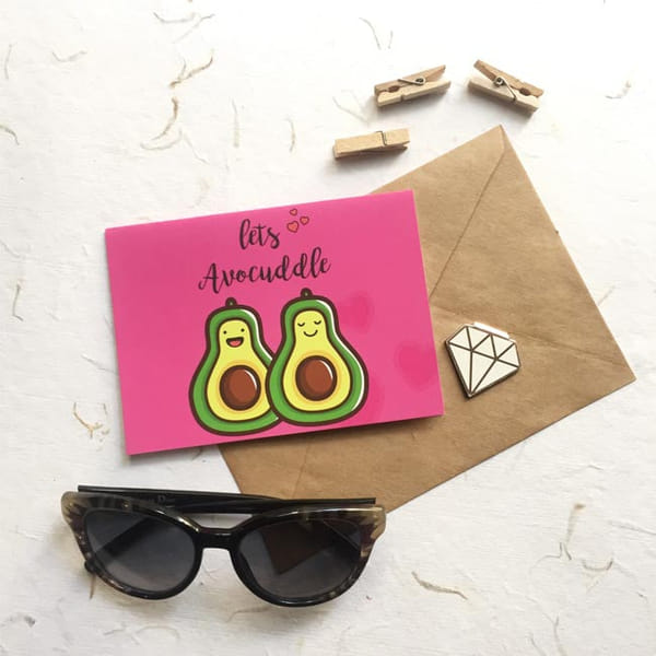 Greeting Card - Avocuddle - Single Piece