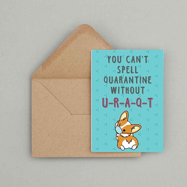 Greeting Card - Can't Spell - Single Piece