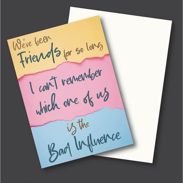 Greeting Card - Friends For So Long