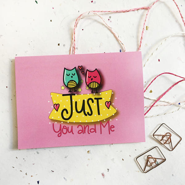 Greeting Card - You And Me - Single Piece