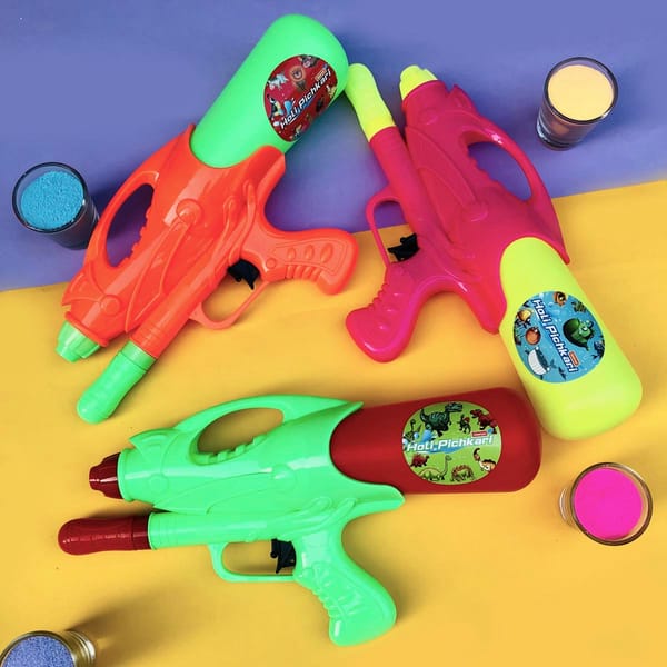 Holi Pichkari With Pump - Single Piece