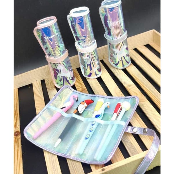 Holographic Roll Pouch Organizer