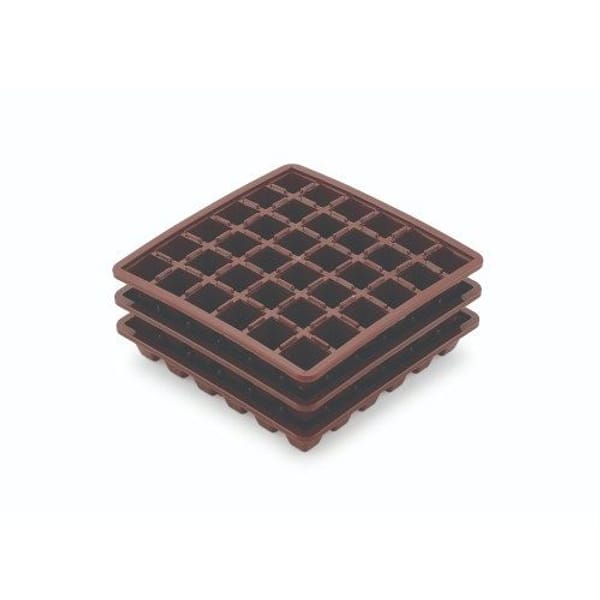 Ice Cube Tray - Mini - 36 Slots - White - Set Of 3