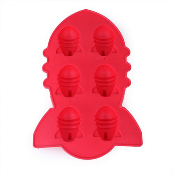 Icetray / Chocolate Mould - Bomb Shaped - Red