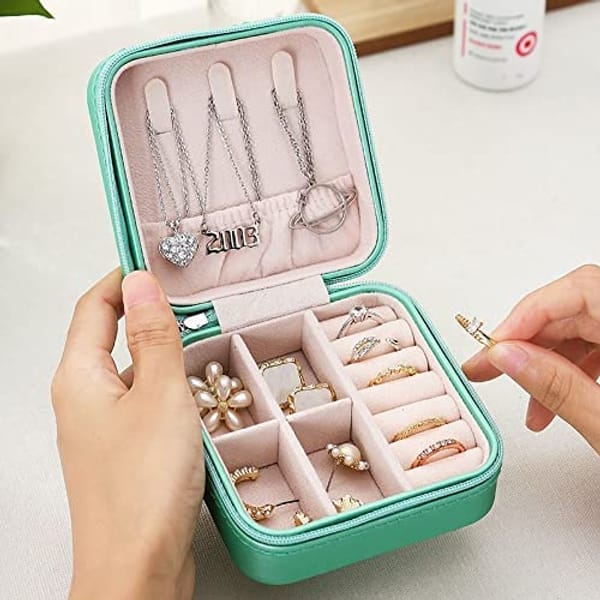 Jewellery Box - Mini - Assorted - Green - Single Piece