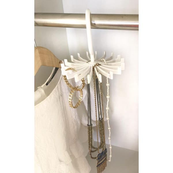 Jewellery Hanger And Organizer - Round - Plastic - Single Piece