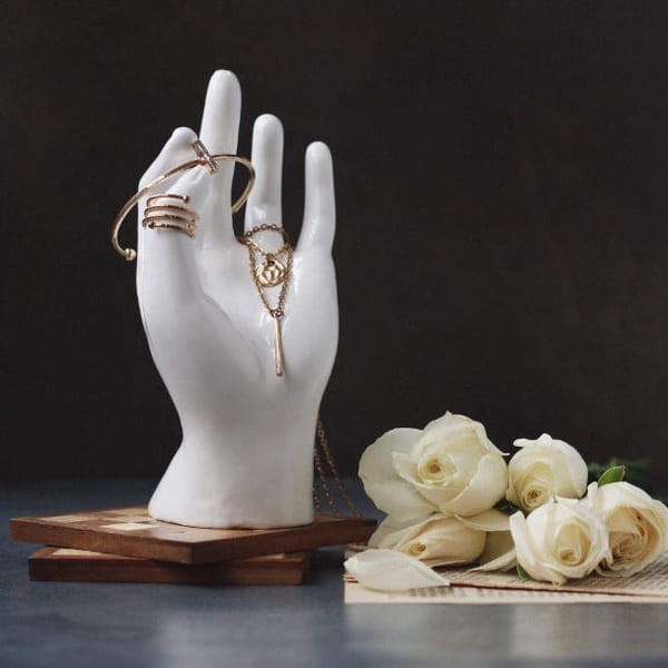 Jewellery Holder - Untainted - White - Single Piece