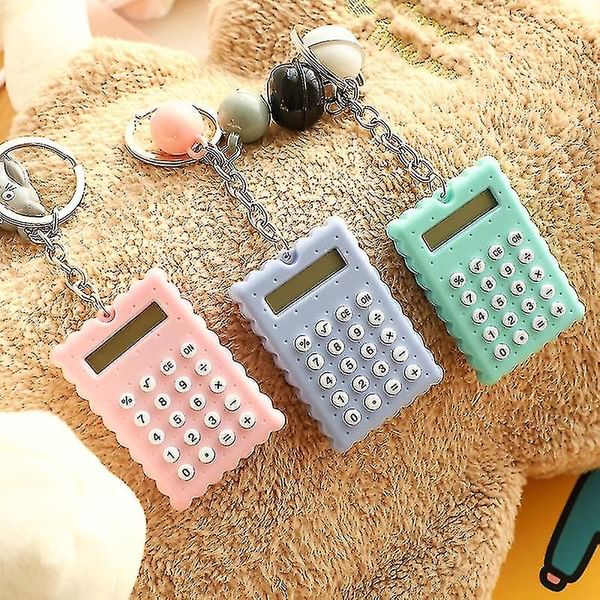 Keychain With Calculator Bell Single Piece
