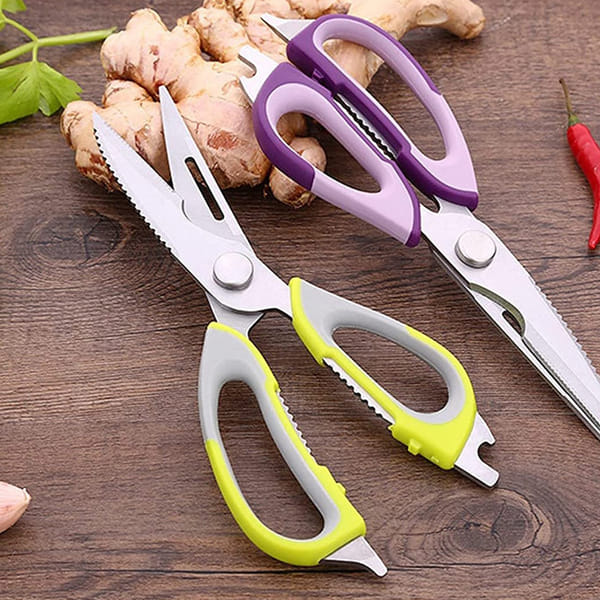 Kitchen Scissor With Cover - Assorted - Single Piece