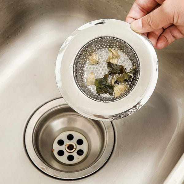 Kitchen Sink Strainer - Stainless Steel - Single Piece