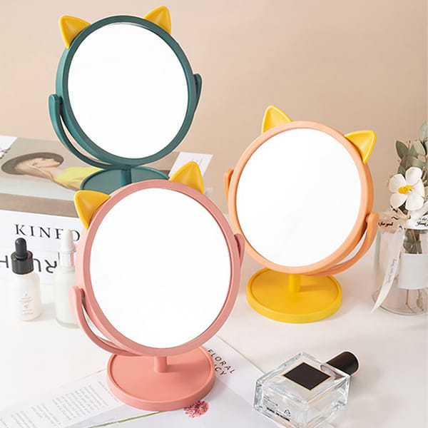 Kitty Shaped Mirror - Assorted - Single Piece