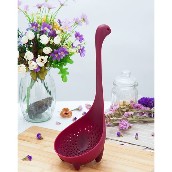 Ladle And Strainer - Dinosaur - Single Piece