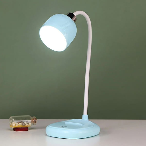 Lamp - Flexible Neck - Blue - Single Piece