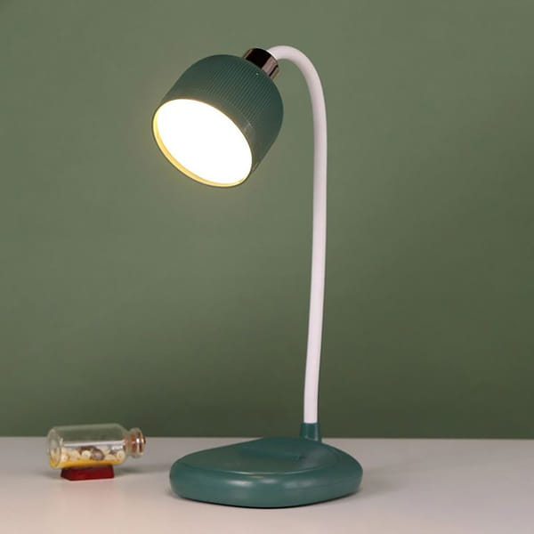 Lamp - Flexible Neck - Green - Single Piece