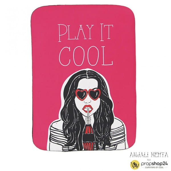 Laptop Sleeve - Play It Cool - Pink