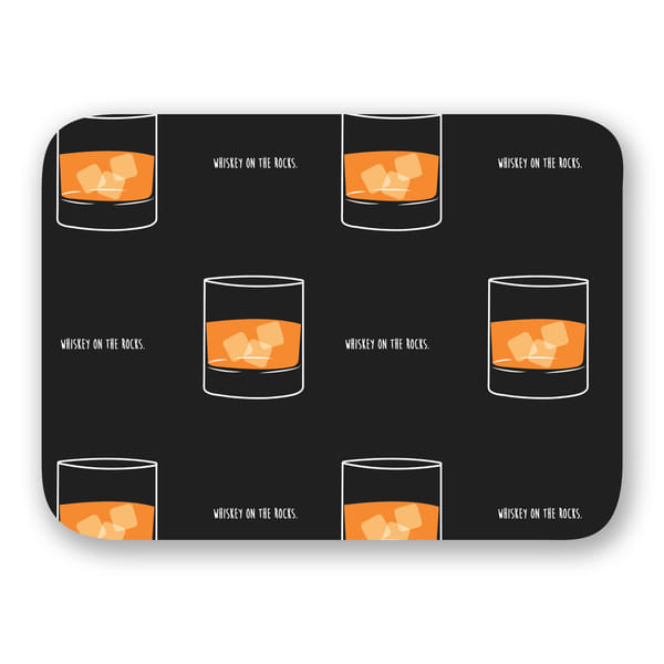 Laptop Sleeve - Whiskey & Rocks