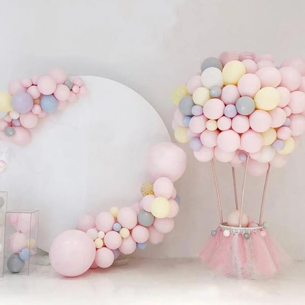 Latex Balloons - Pastel Chrome - Set Of 25
