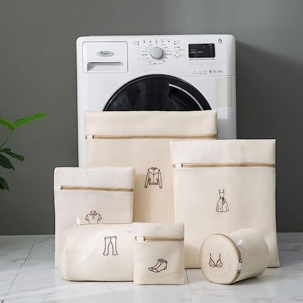 Laundry Bags - Assorted - Set Of 6