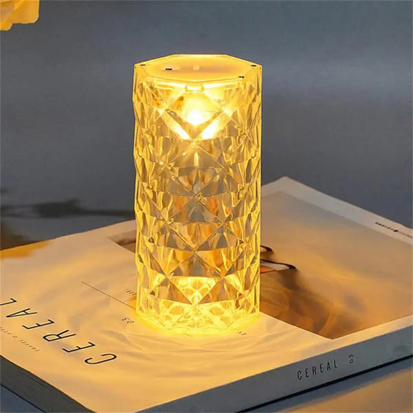 LED Crystal Table Lamp - Assorted - Single Piece