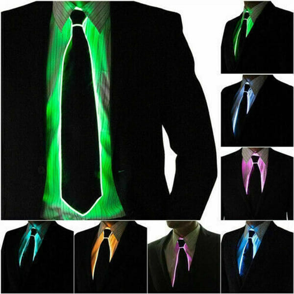 LED Necktie - Assorted - Single Piece