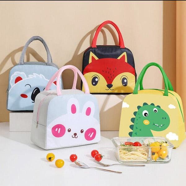Lunch Bag - Insulated - Cute - Assorted - Single Piece