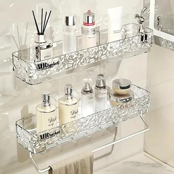 Luxurious Bathroom Storage Rack - Assorted - Single Piece