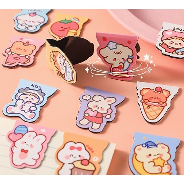 Magnetic Bookmark - Super Cute And Mini Animals - Single Piece