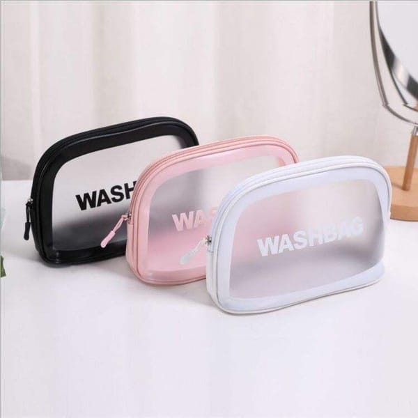 Makeup Pouch - Semi Transparent - Single Piece