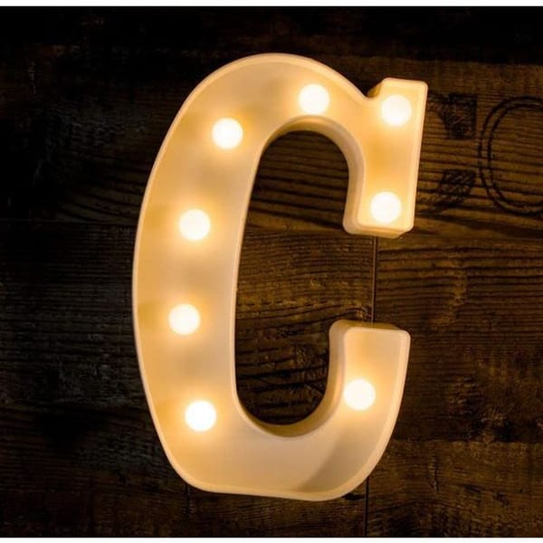 Marquee Light - Alphabet - Single Piece