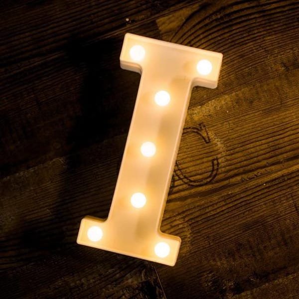 Marquee Light - Alphabet - Single Piece