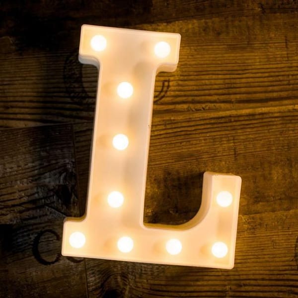 Marquee Light - Alphabet - Single Piece