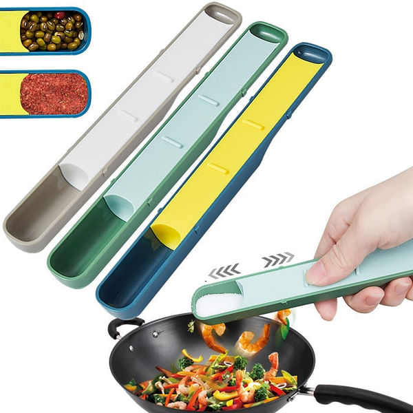 Measuring Spoon With Slider - 2 Scales - Single Piece