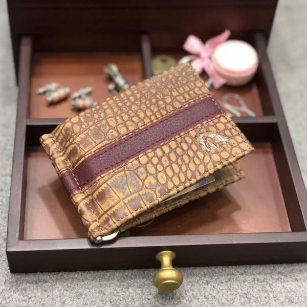 Money Clipper Wallet - Textured