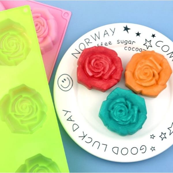 Mould - Rose Shape - Green