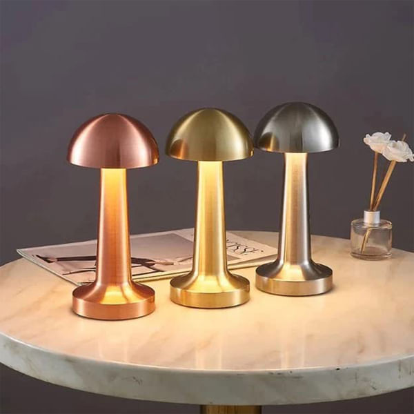 Mushroom Shape Led Lamp - Assorted - Single Piece