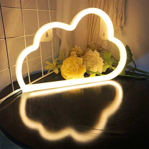 Neon Light - Cloud - Single Piece