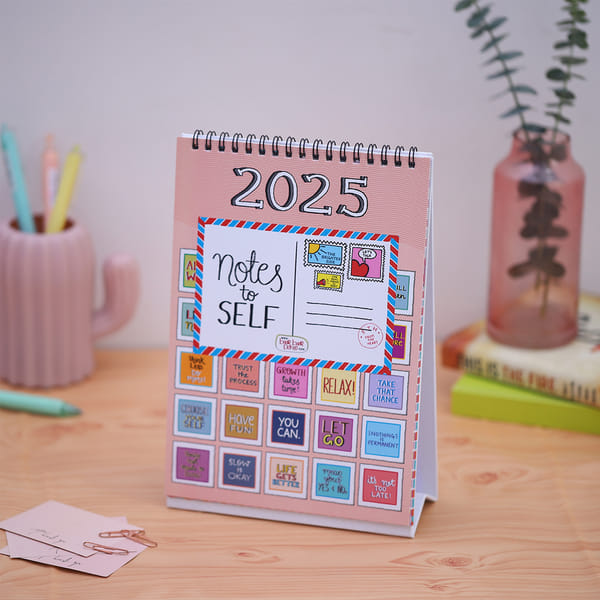 Notes To Self 2025 Calendar Hamper