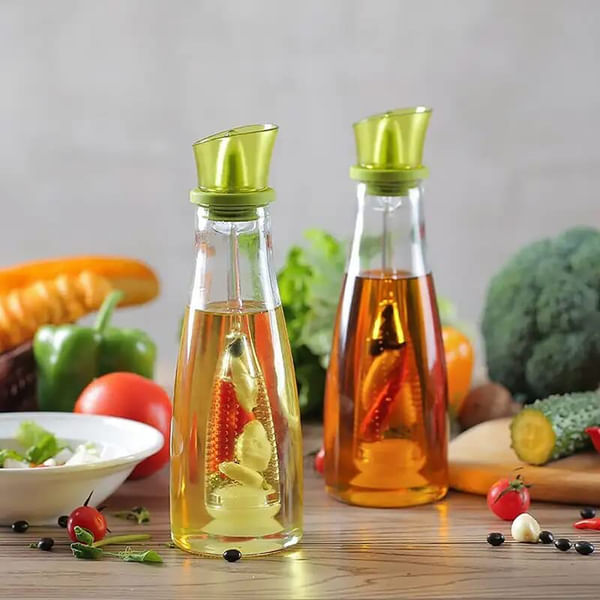 Oil Dispenser With Infuser - Assorted - Single Piece