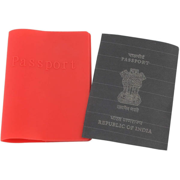 Passport Holder - Silicone Passport Sleeve