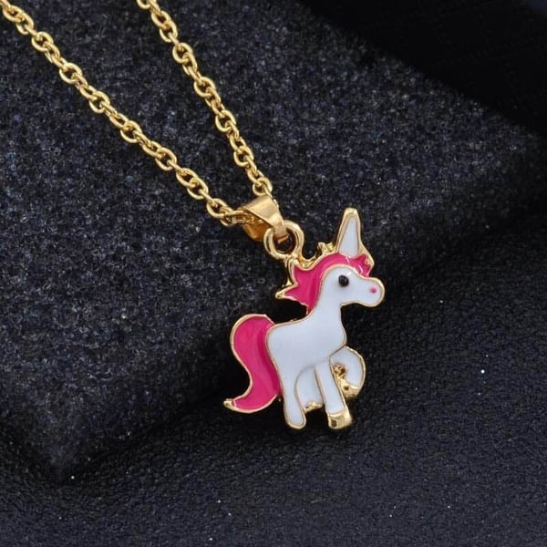 Pendant And Earrings Set - Unicorn Charm