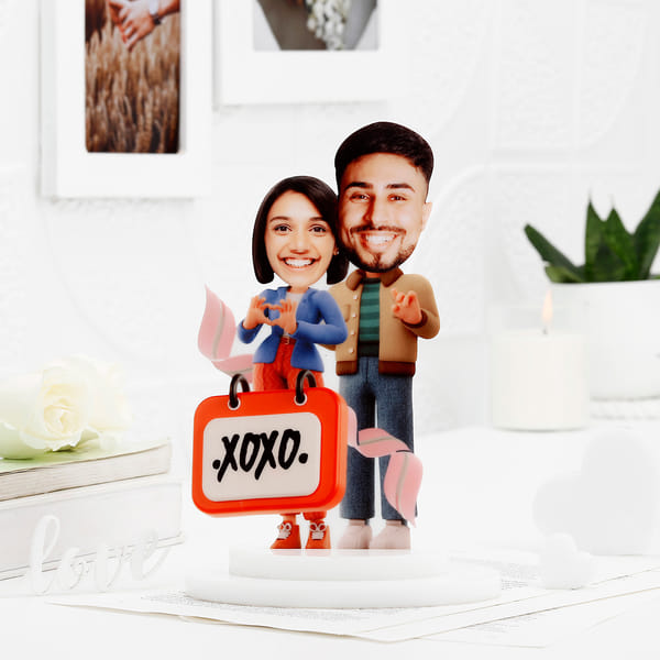 Personalized Valentine's Day Caricature