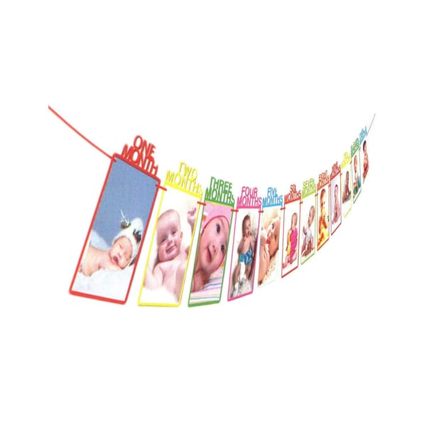 Photo Banner - 12 Months Baby