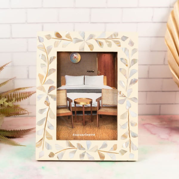 Photo Frame - Floral - Single Piece