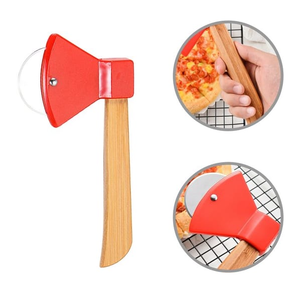 Pizza Cutter - Axe Shaped - Single Piece