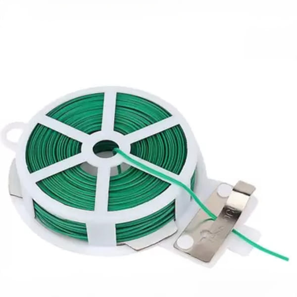 Plastic Twist Tie With Cutter - Wire Spool - 20m - Single Piece