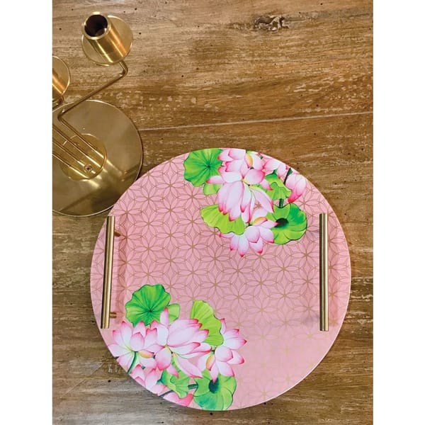 Platter - Enchanted Lotus - Pink